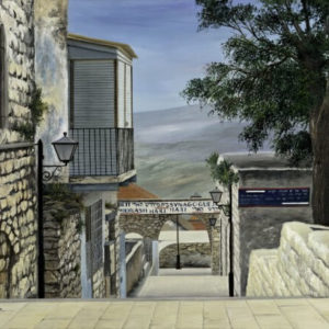 מדרגות לבית הכנסת הארי The steps to the Arizal’s synagogue