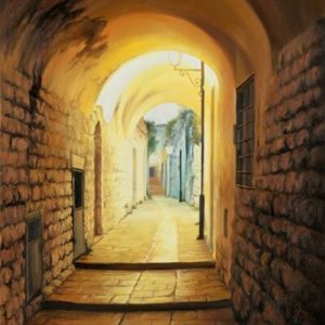 שערים מוארים בצפת Illuminated gateways in Safed